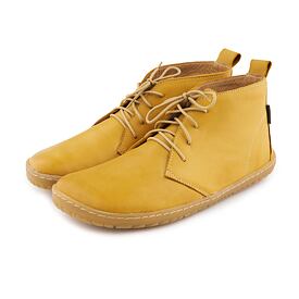 Scarpe Barefoot da donna in pelle Otilie gialle