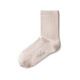 Calze calde per diabetici in cotone con aloe vera beige