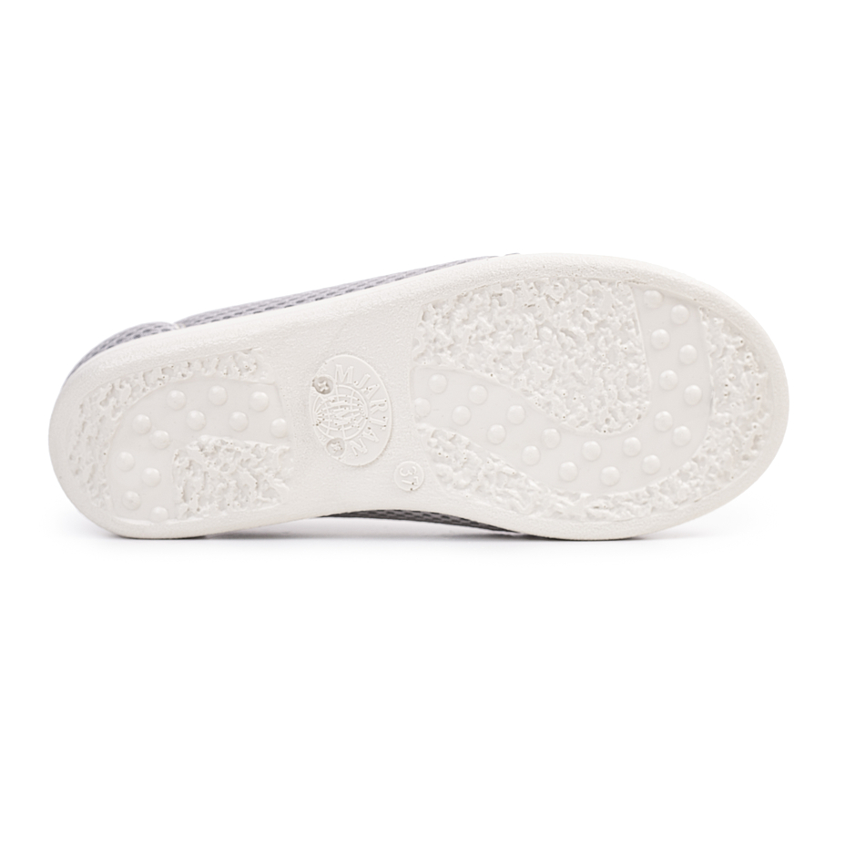 Ballerine comfort da donna grigie