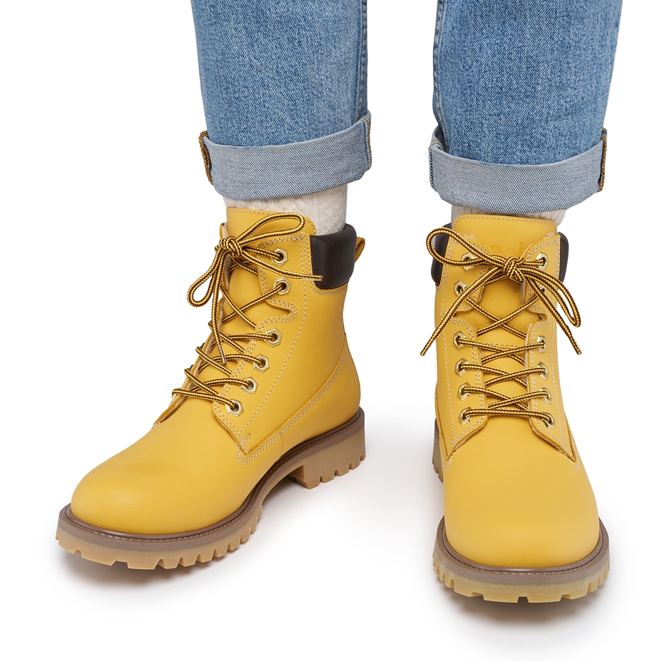 Morbide Yellow Boot Woolee